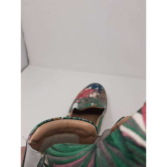 Salvatore Ferragamo Tropical Print Slip-On Sneakers - Picture 8 of 12